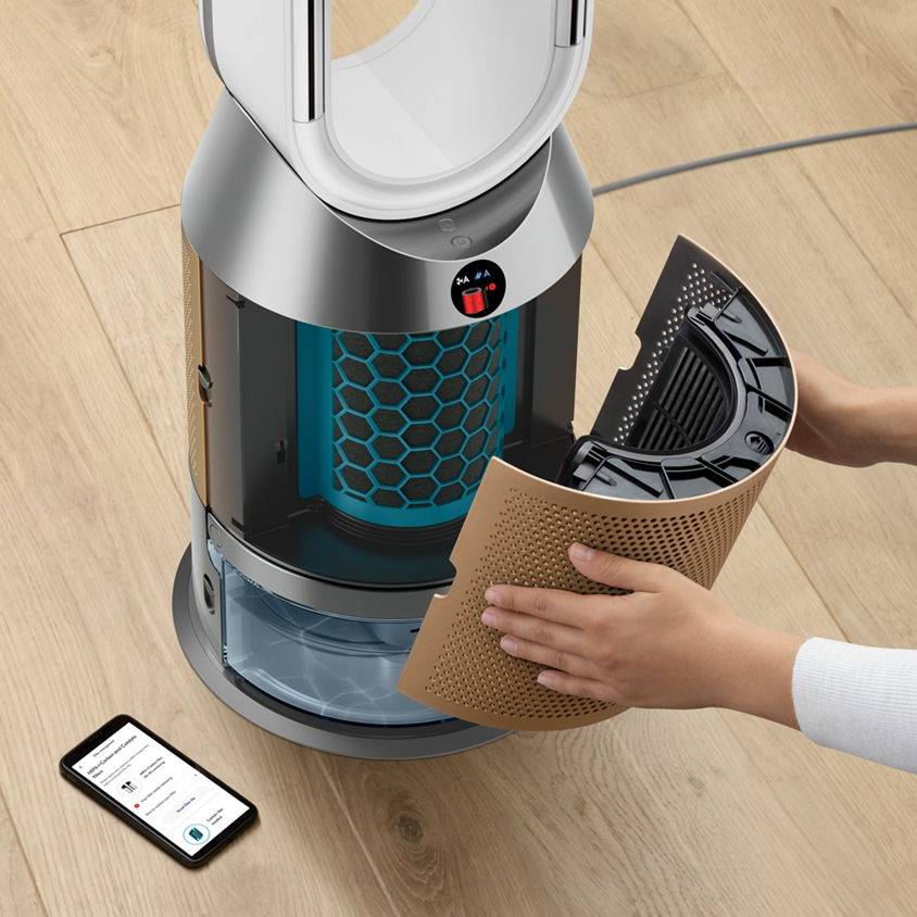 Pročišćivač zraka, ovlaživač i ventilator DYSON PH05 Purifier Humidify+Cool PH2 De-NOx White/Gold (545007)-2
