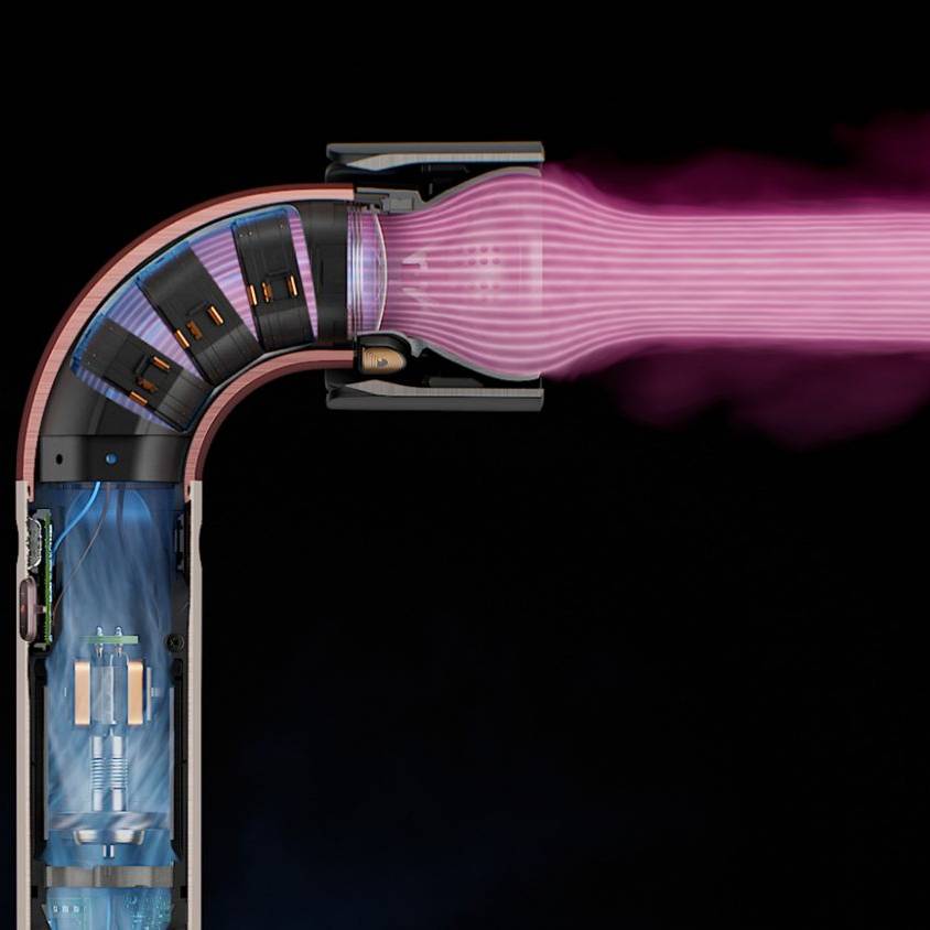 Sušilo za kosu DYSON Supersonic r Ceramic Pink /Rose Gold Straight+Wavy (113332)-4
