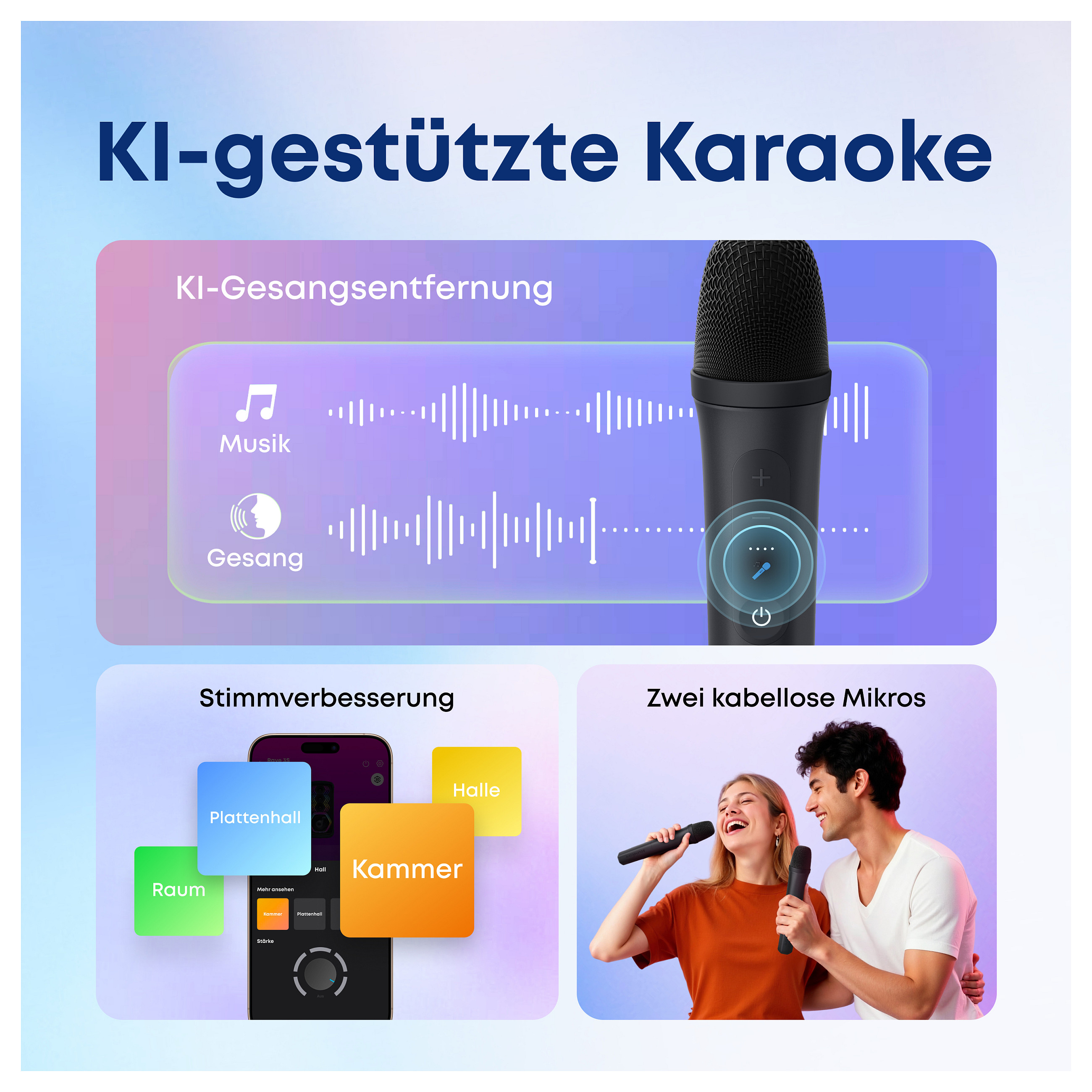 Party zvučnik ANKER Soundcore Rave 3S crni (200W, Bluetooth, IPX4, 12h, AI Karaoke)-9