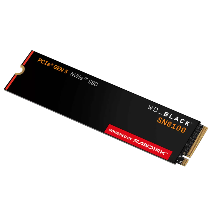 SSD WESTERN DIGITAL WD 4TB Black SN8100 M.2 2280 PCI-E 5.0 NVME 2.0-4
