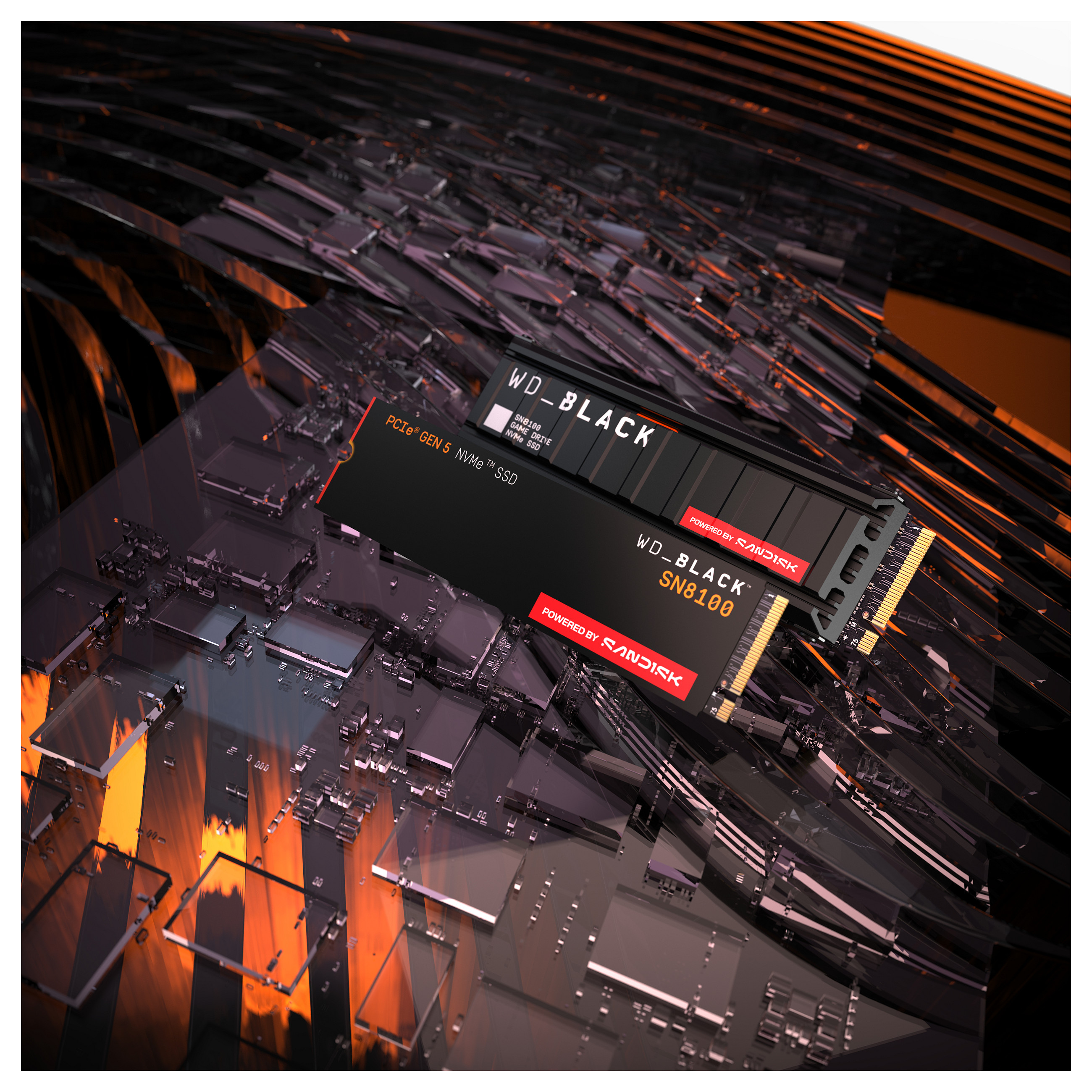 SSD WESTERN DIGITAL WD 4TB Black SN8100 M.2 2280 PCI-E 5.0 NVME 2.0-9