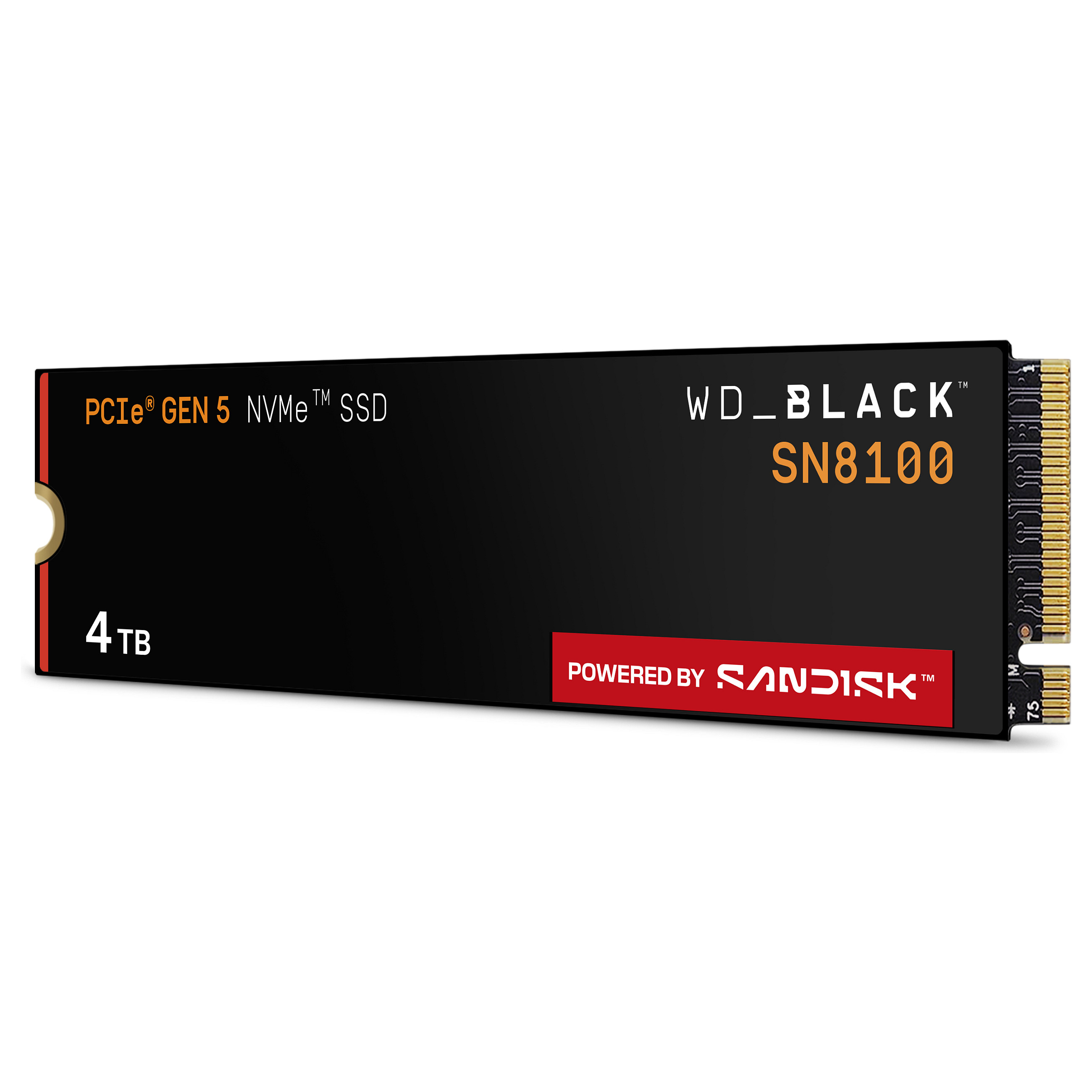 SSD WESTERN DIGITAL WD 4TB Black SN8100 M.2 2280 PCI-E 5.0 NVME 2.0-11