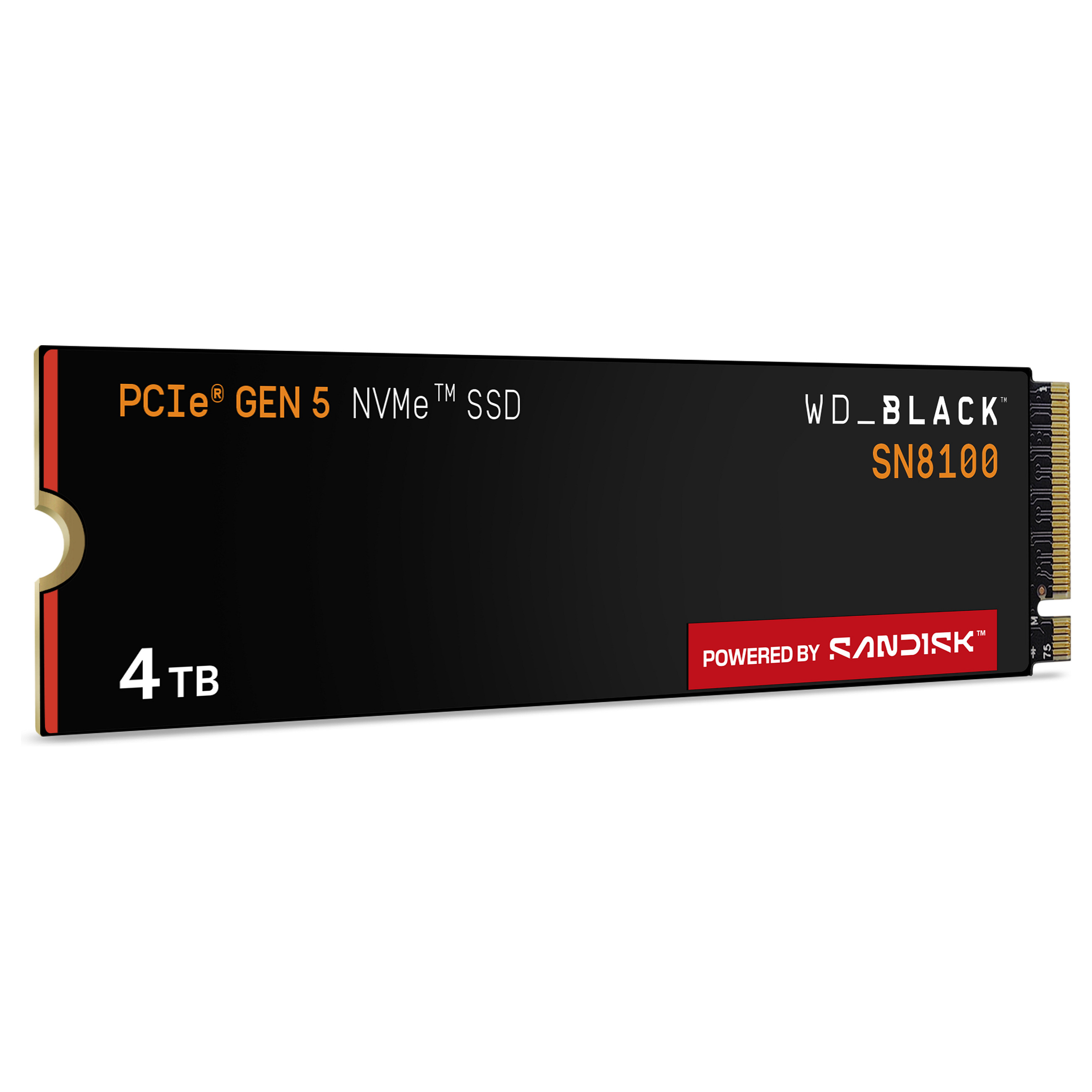 SSD WESTERN DIGITAL WD 4TB Black SN8100 M.2 2280 PCI-E 5.0 NVME 2.0-13