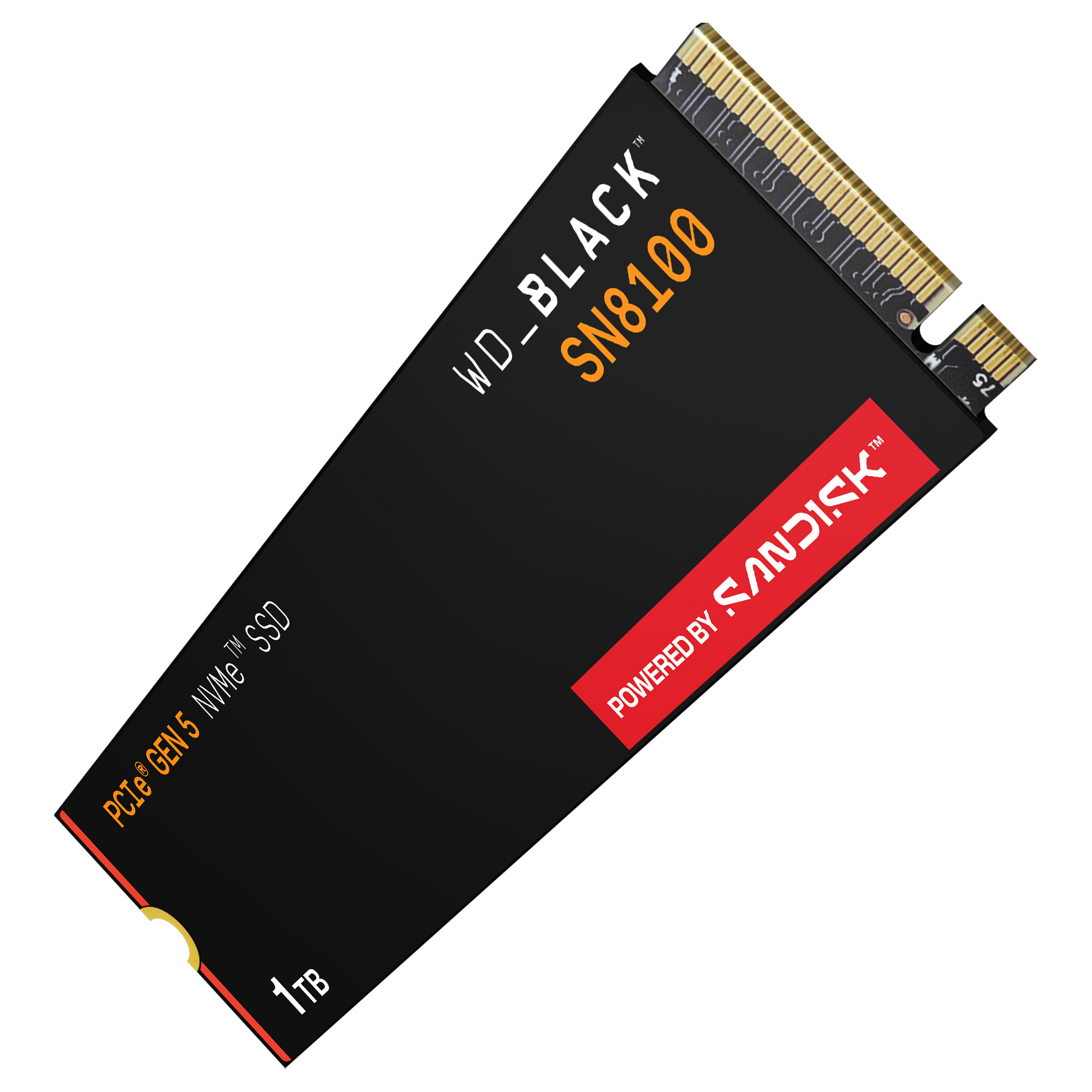 SSD WESTERN DIGITAL WD 1TB Black SN8100 M.2 2280 PCI-E 5.0 NVME 2.0-8