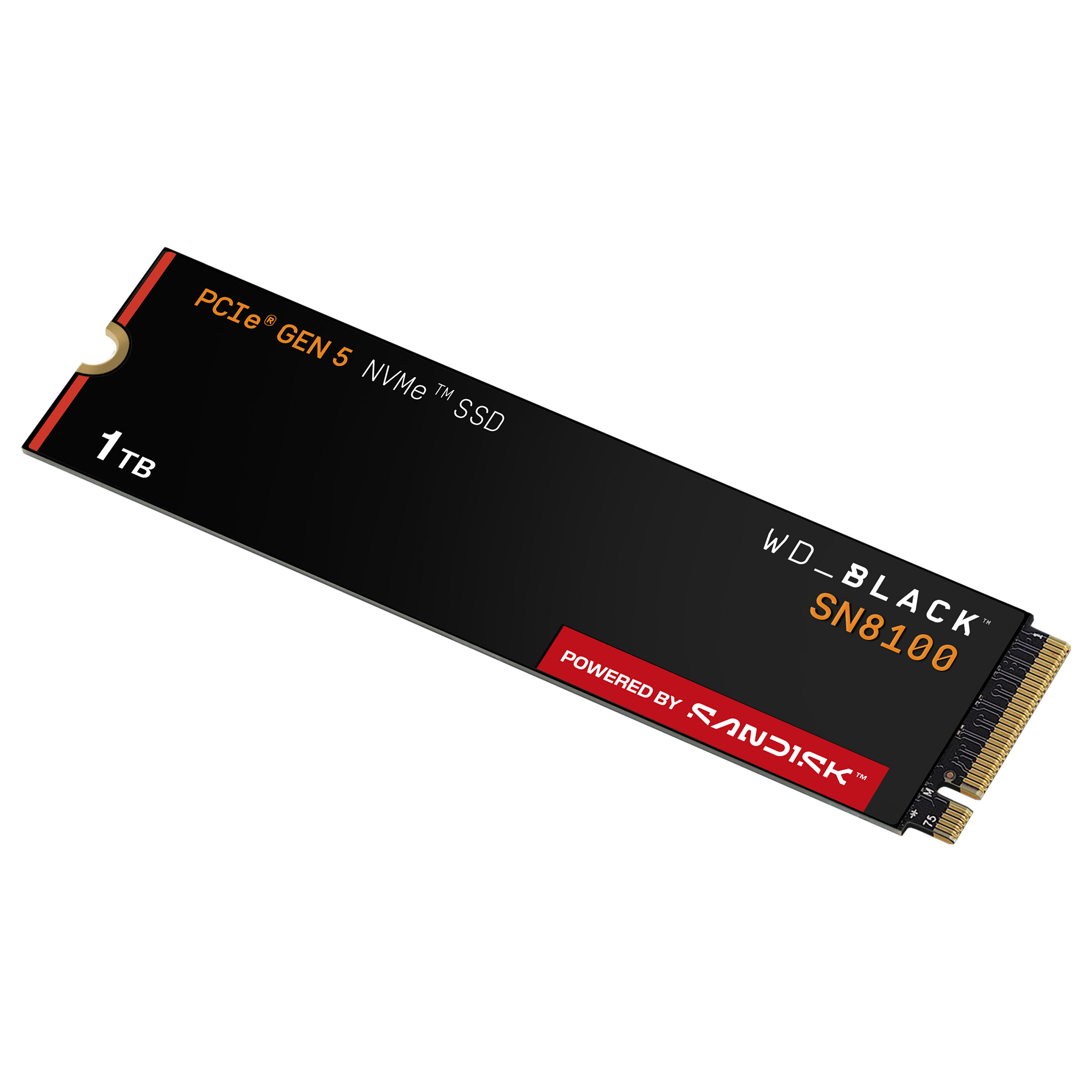 SSD WESTERN DIGITAL WD 1TB Black SN8100 M.2 2280 PCI-E 5.0 NVME 2.0-12