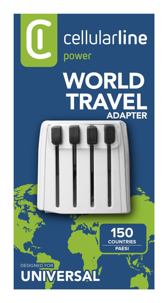 Adapter univerzalni CELLULARLINE WORLD-1