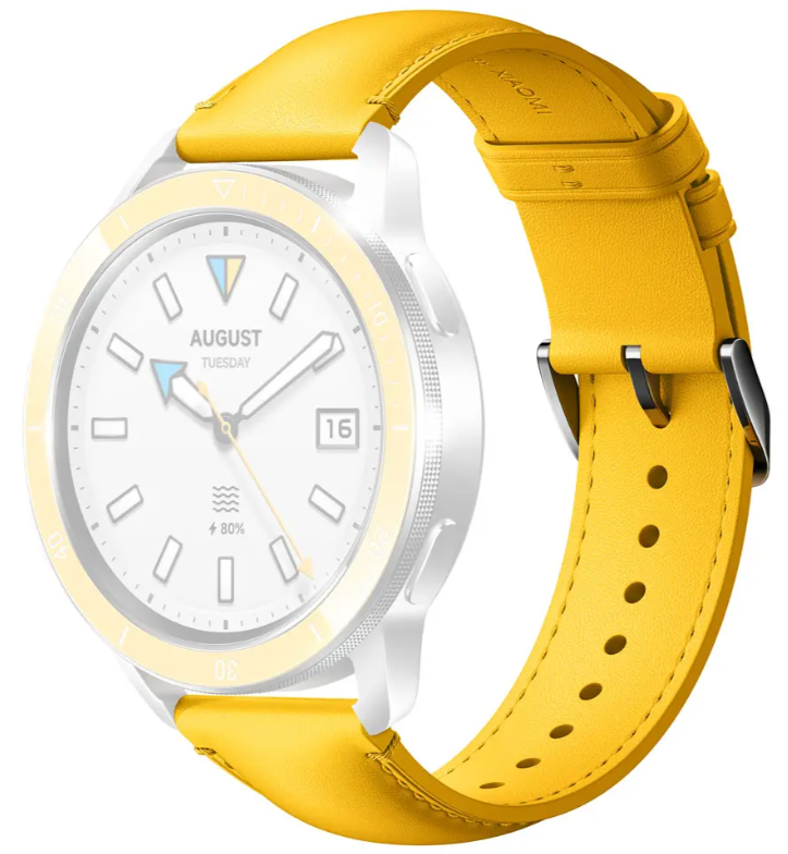 Zamjenski remen XIAOMI Watch Strap Chrome Yellow-0