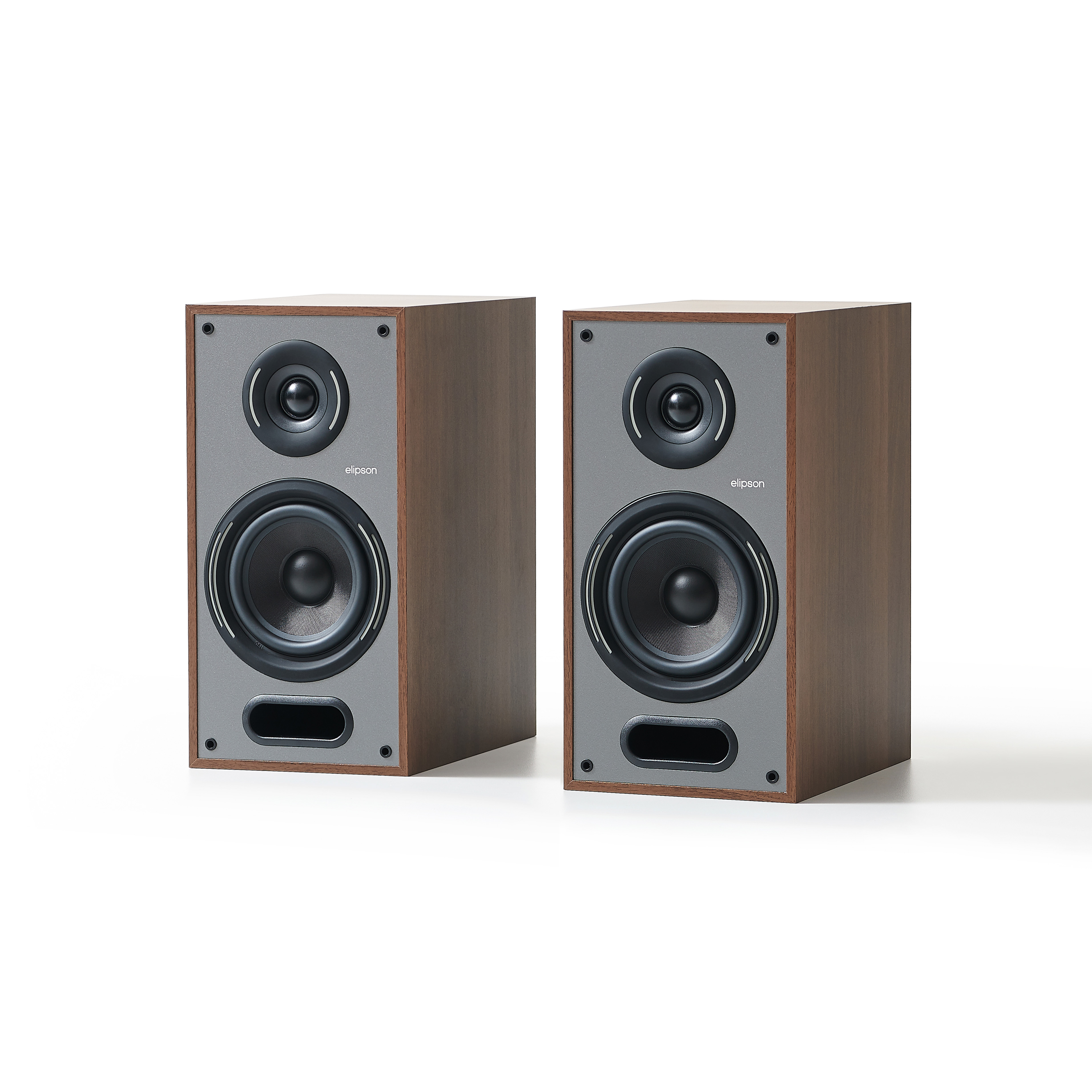 Zvučnici ELIPSON Horus 6B walnut, dark grey (par)-1