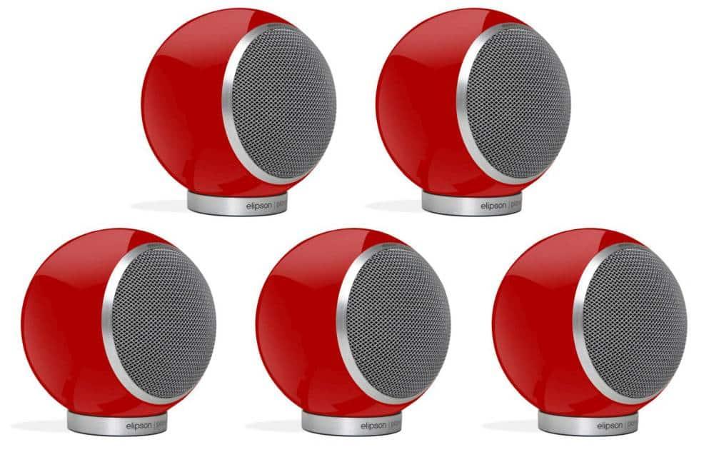 Zvučnici ELIPSON Planet M 5.0 crveni (set)-0