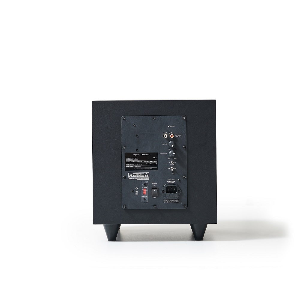Subwoofer ELIPSON Horus 8S crni, carbon-1