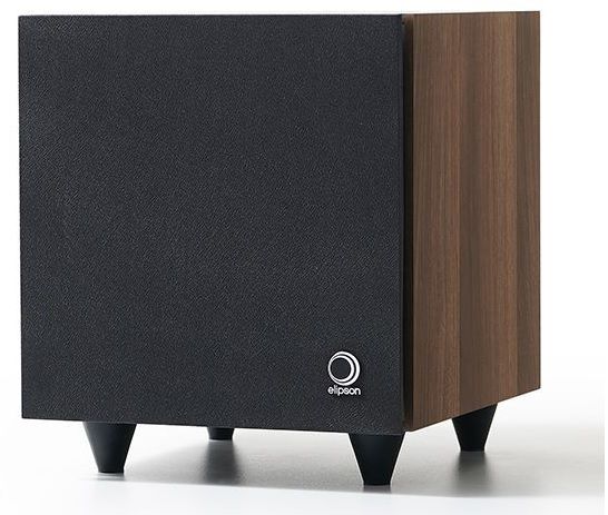 Subwoofer ELIPSON Horus 8S walnut, dark grey-0