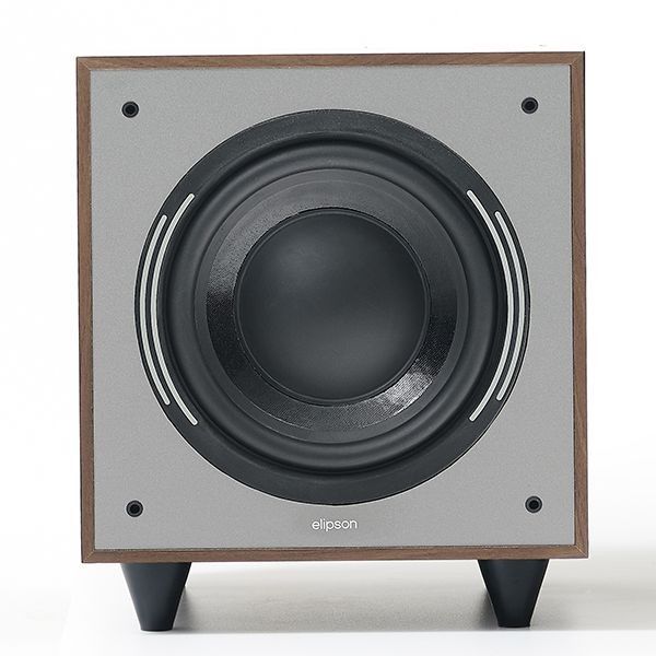 Subwoofer ELIPSON Horus 8S walnut, dark grey-5