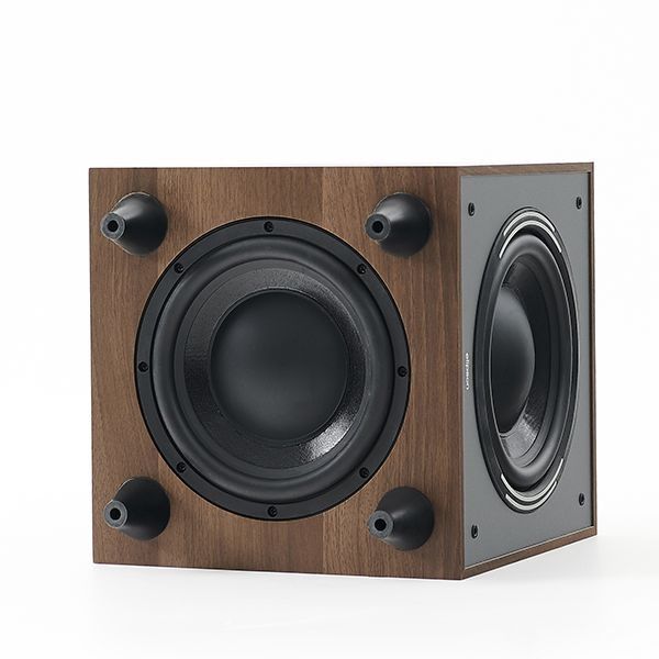 Subwoofer ELIPSON Horus 8S walnut, dark grey-3