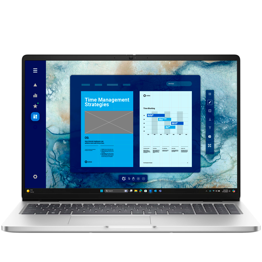 Laptop DELL Pro 16 (PC16250) (16" FHD+, Intel Core Ultra 5 235U, 16GB DDR5, M.2 512GB SSD, Win11Pro)-0