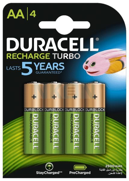 Duracell NiMH AA/HR6 2500m B4-5