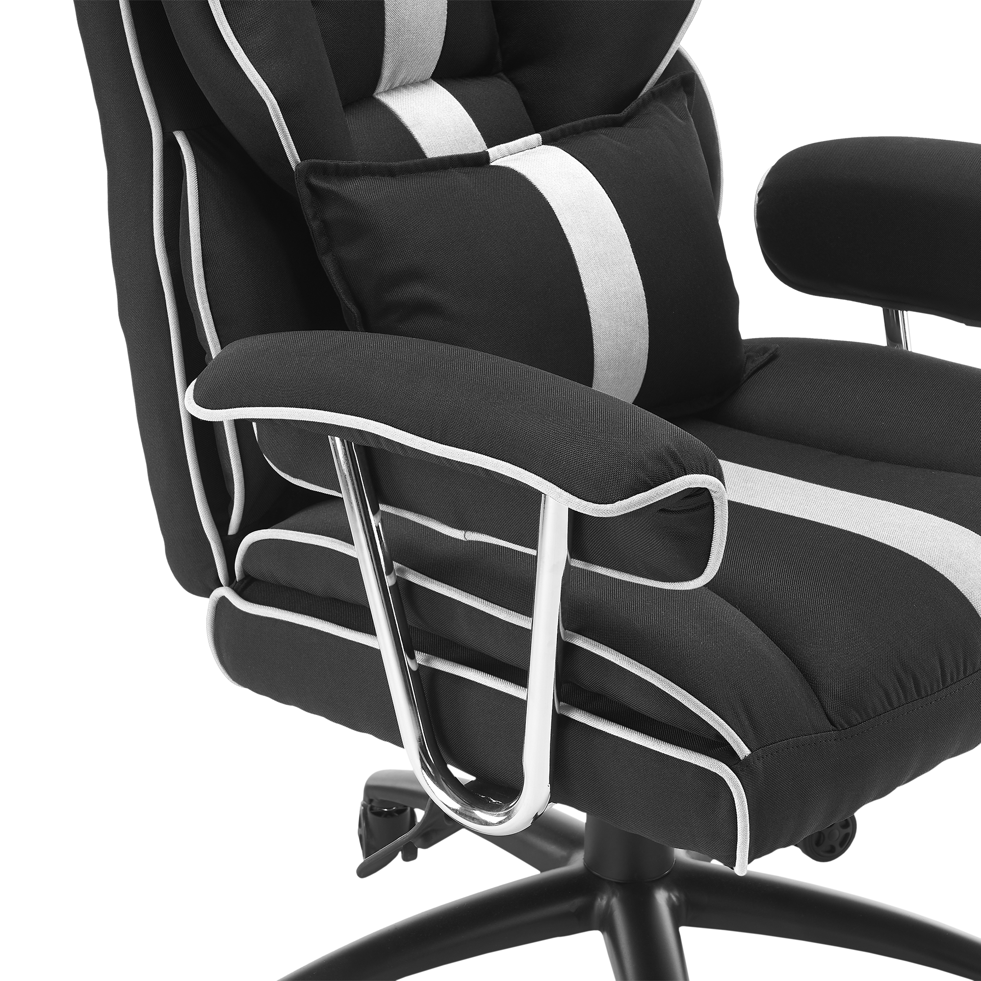 Gaming stolica WHITE SHARK LE MANS (crno/bijela)-8