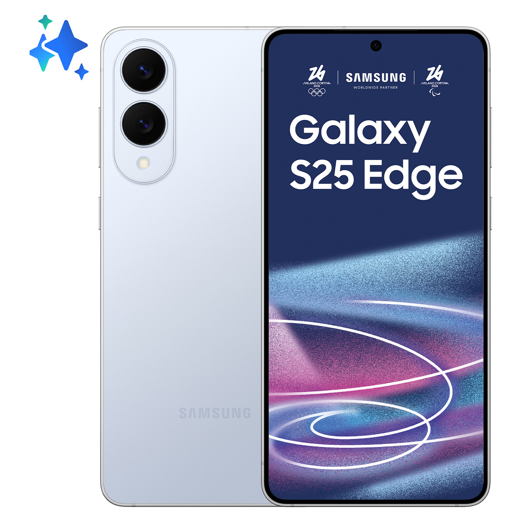Mobitel SAMSUNG Galaxy S25 Edge 12GB/512GB Titanium Icy Blue EU-3