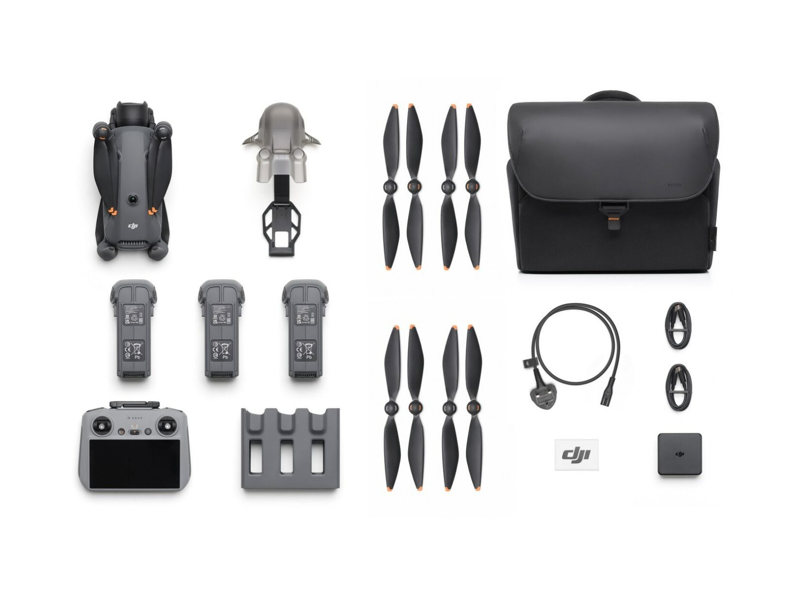 Dron DJI Mavic 4 Pro Fly More Combo (DJI RC 2) (4/3 CMOS, 6K HDR, do 51 min leta, siva boja)-2