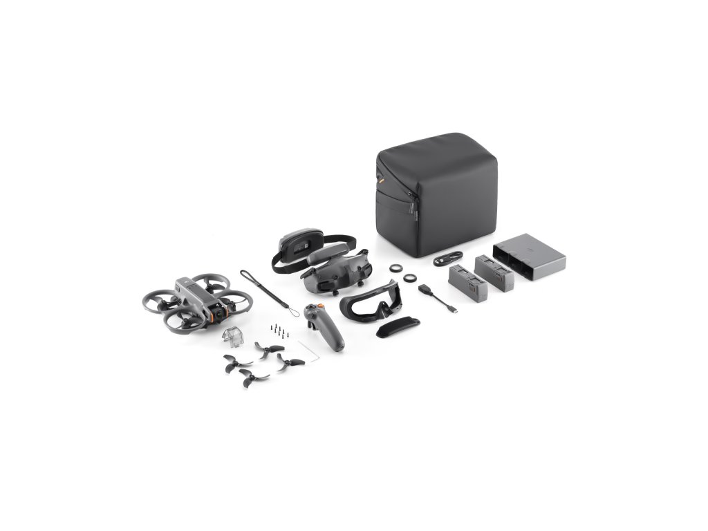 Dron DJI Avata 2 Fly More Combo (4K kamera, 3-axis gimbal, FPV, tri baterije)-3