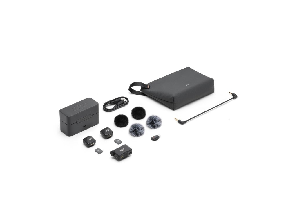 DJI Mic Mini (2 TX + 1 RX + Charging Case)-4