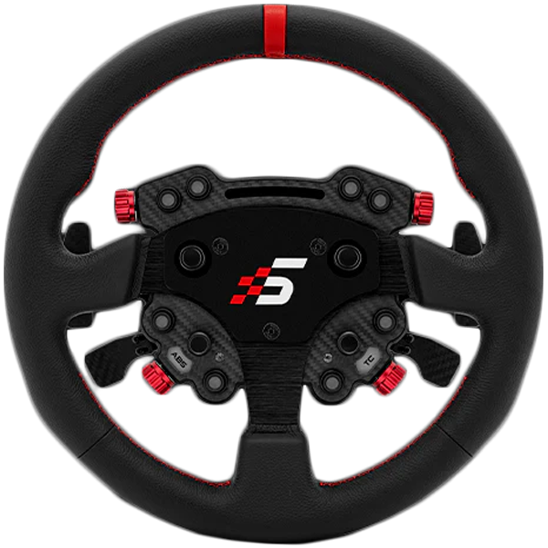 Volan SIMAGIC GTPRO-R (GT1 Round Steering Wheel, GT Pro Hub, leather)