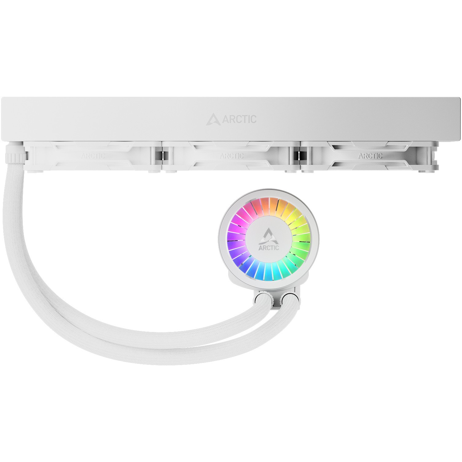 Vodeno hlađenje ARCTIC Liquid Freezer III Pro 360mm A-RGB (Intel/AMD kompatibilnost, 800-2800 rpm, 12x A-RGB GEN2 LED, 3x P12 PRO A-RGB ventilator)-15