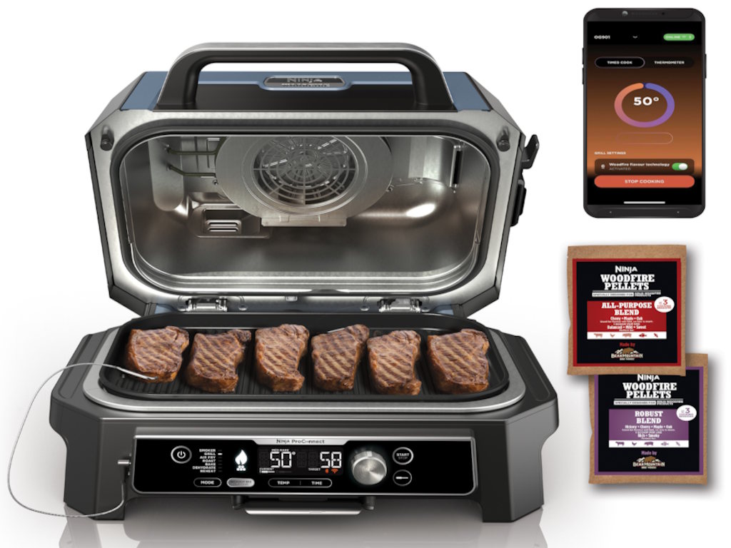Grill Ninja OG901EU Woodfire Grill 7u1-2