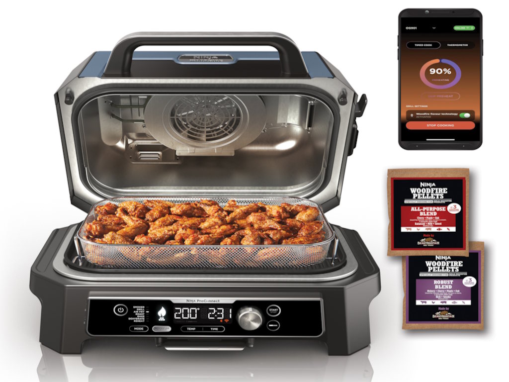 Grill Ninja OG901EU Woodfire Grill 7u1-17