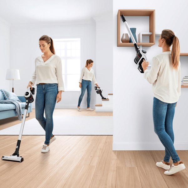Bosch Serie 6 BCS61113 stick vacuum/electric broom 2-in-1 stick vacuum Battery Dry Bagless White-4