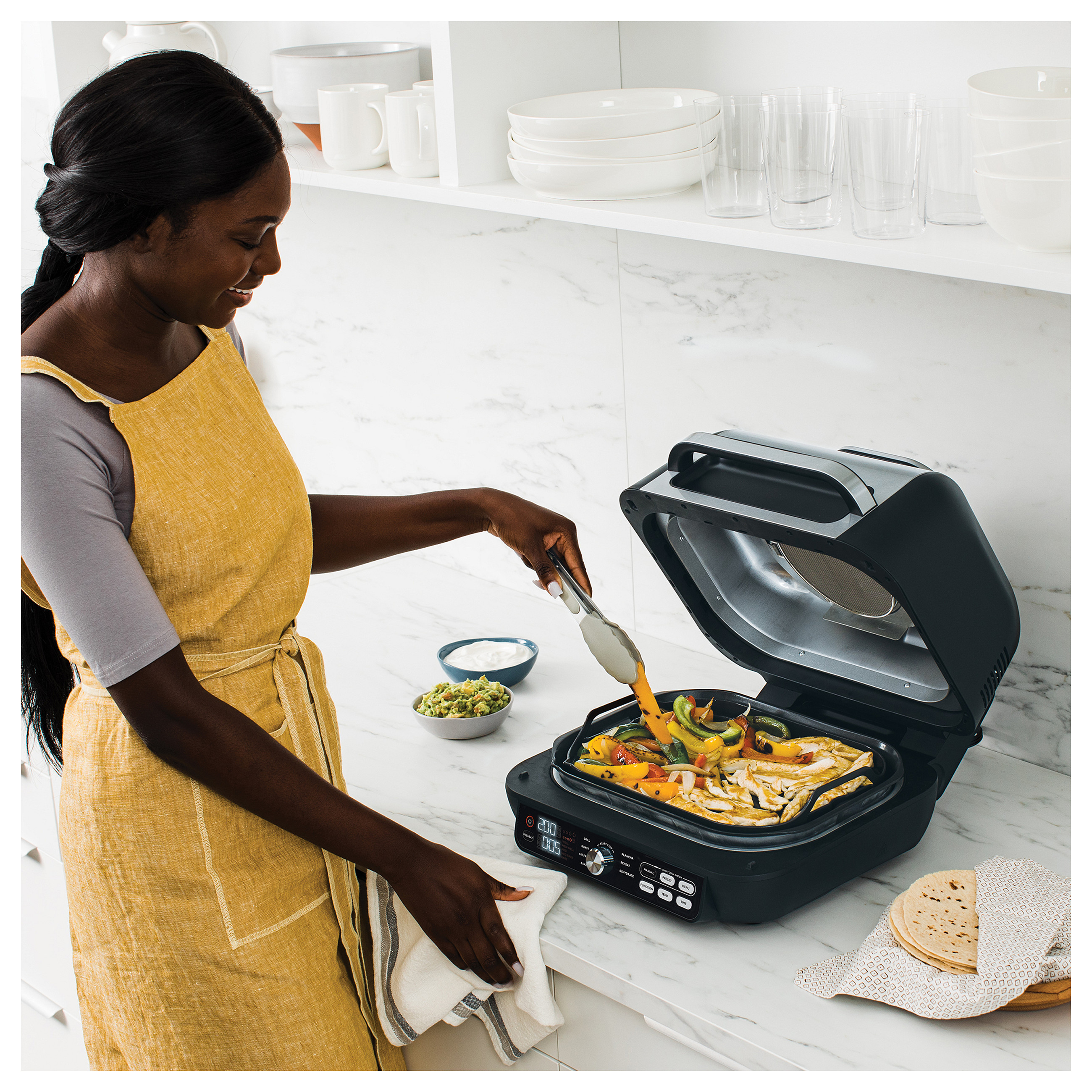 Grill Ninja FOODI MAX PRO AG651EU - Hot air fryer/grill - Crna-12