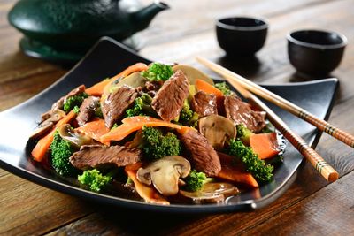 Wok tava FIREROCKET od lijevanog željeza (34 cm)-7