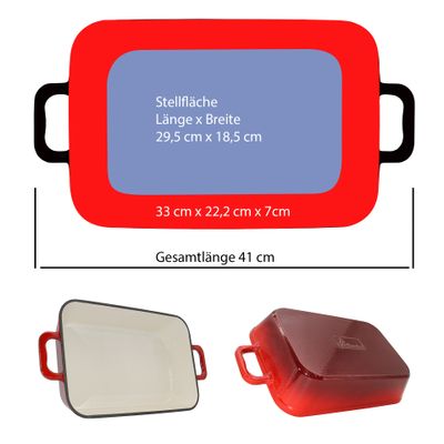Guseni pekač FIREROCKET (33.4 x 22.2 cm)-2