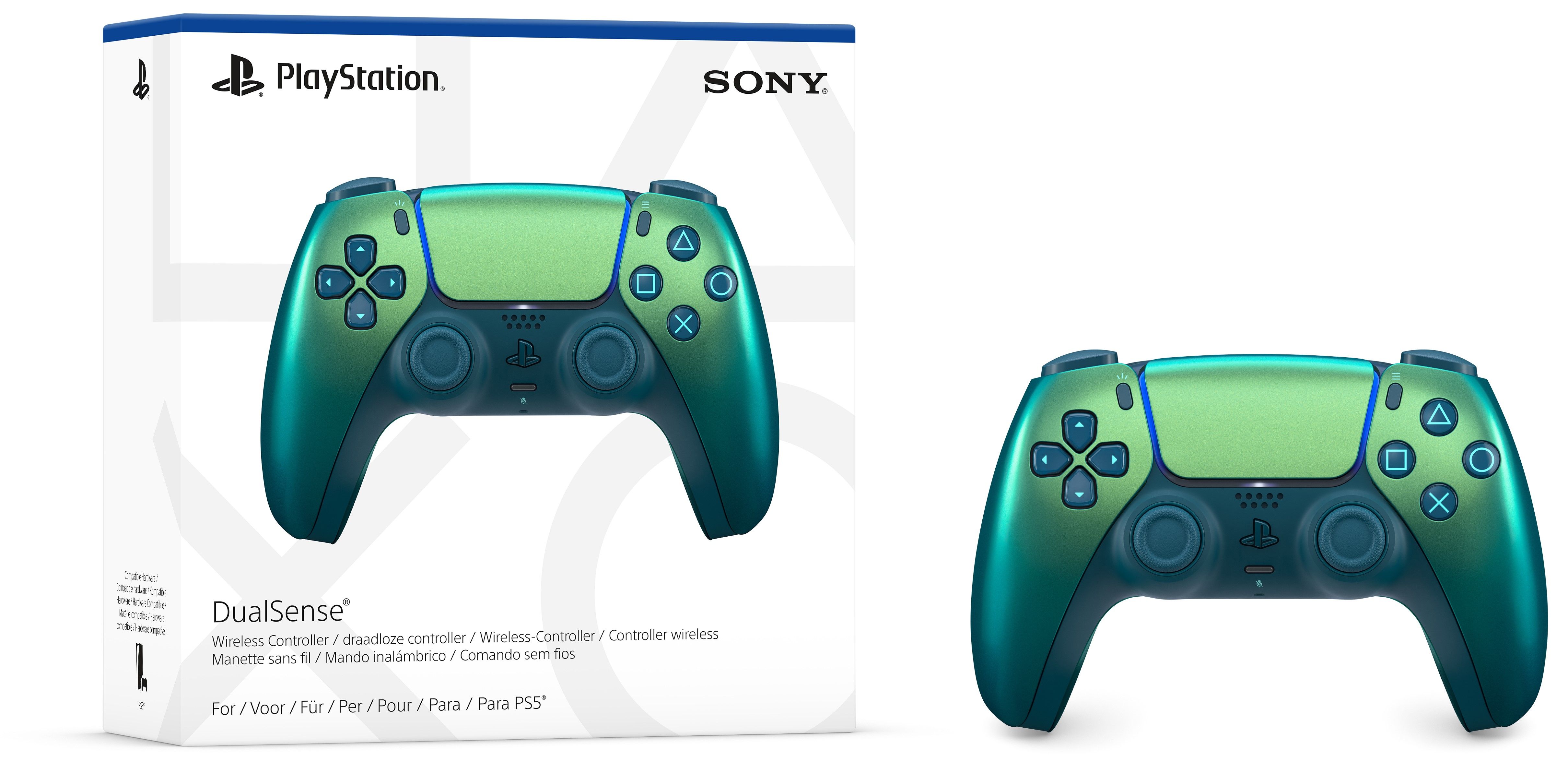 Kontroler SONY PLAYSTATION 5 DualSense Wireless Chroma Teal-4