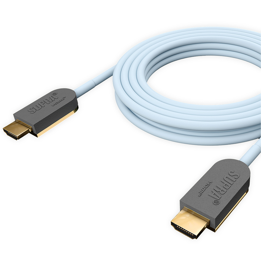 Kabel HDMI - HDMI SUPRA ACTIVE OPTICAL CABLE 4K/HDR 25m-0