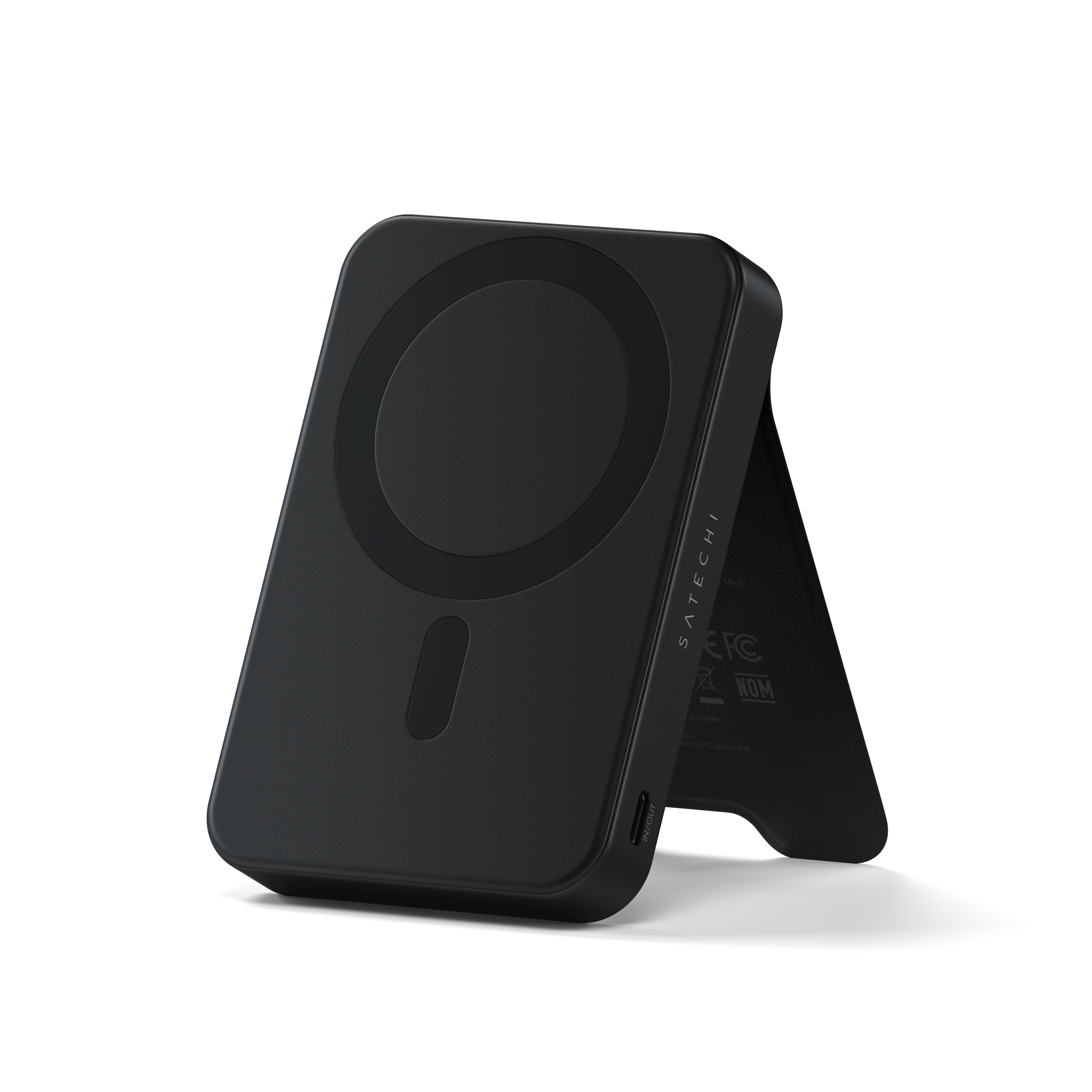 Power Bank SATECHI Qi2 10K Magnetic with Stand - Crni-0