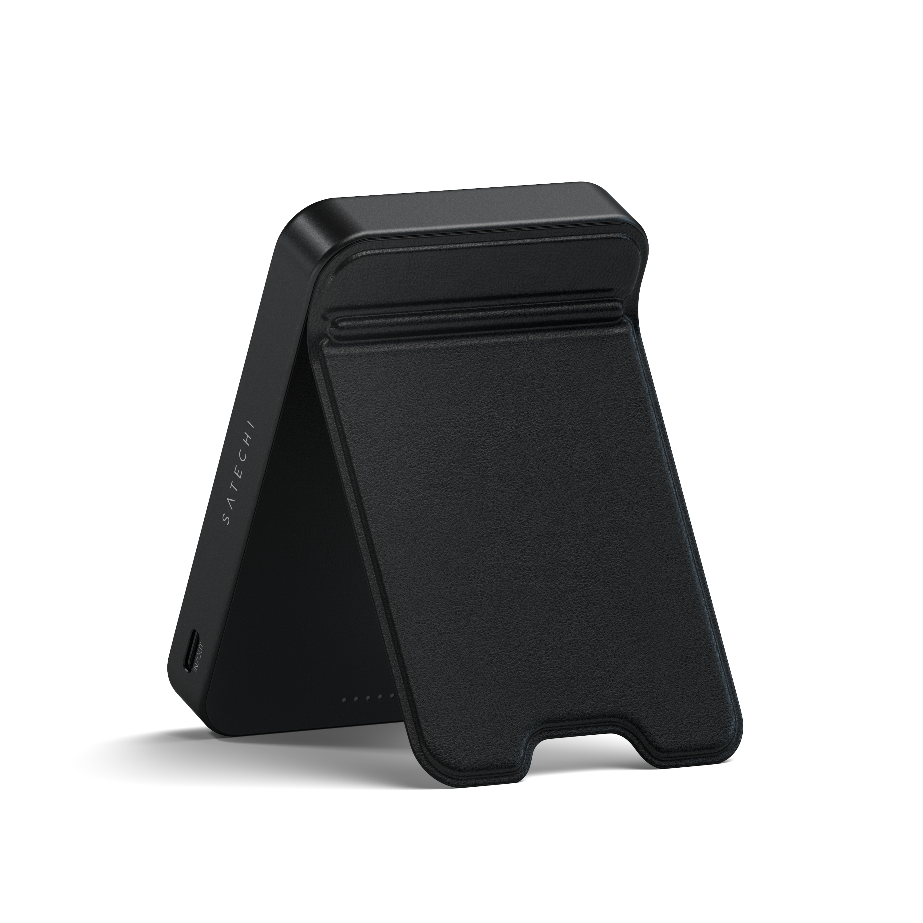 Power Bank SATECHI Qi2 10K Magnetic with Stand - Crni-2