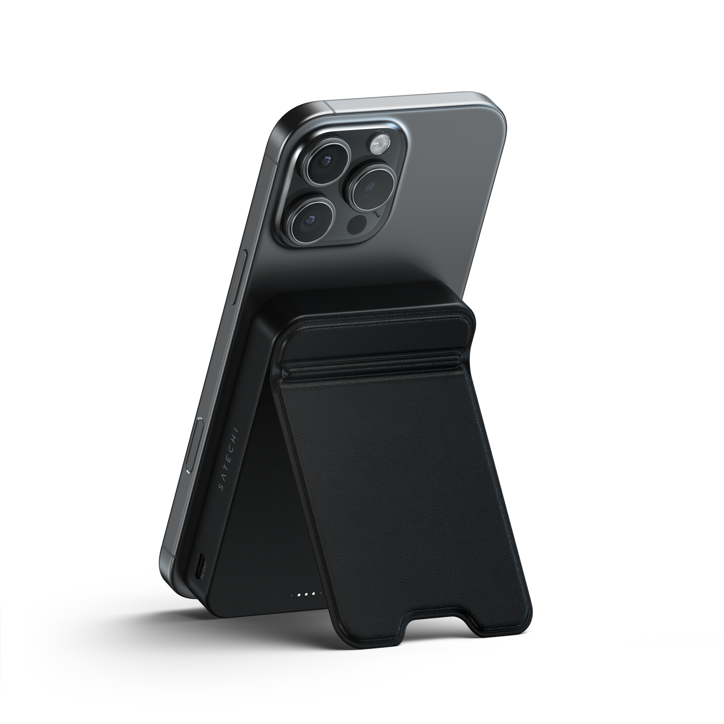Power Bank SATECHI Qi2 10K Magnetic with Stand - Crni-4