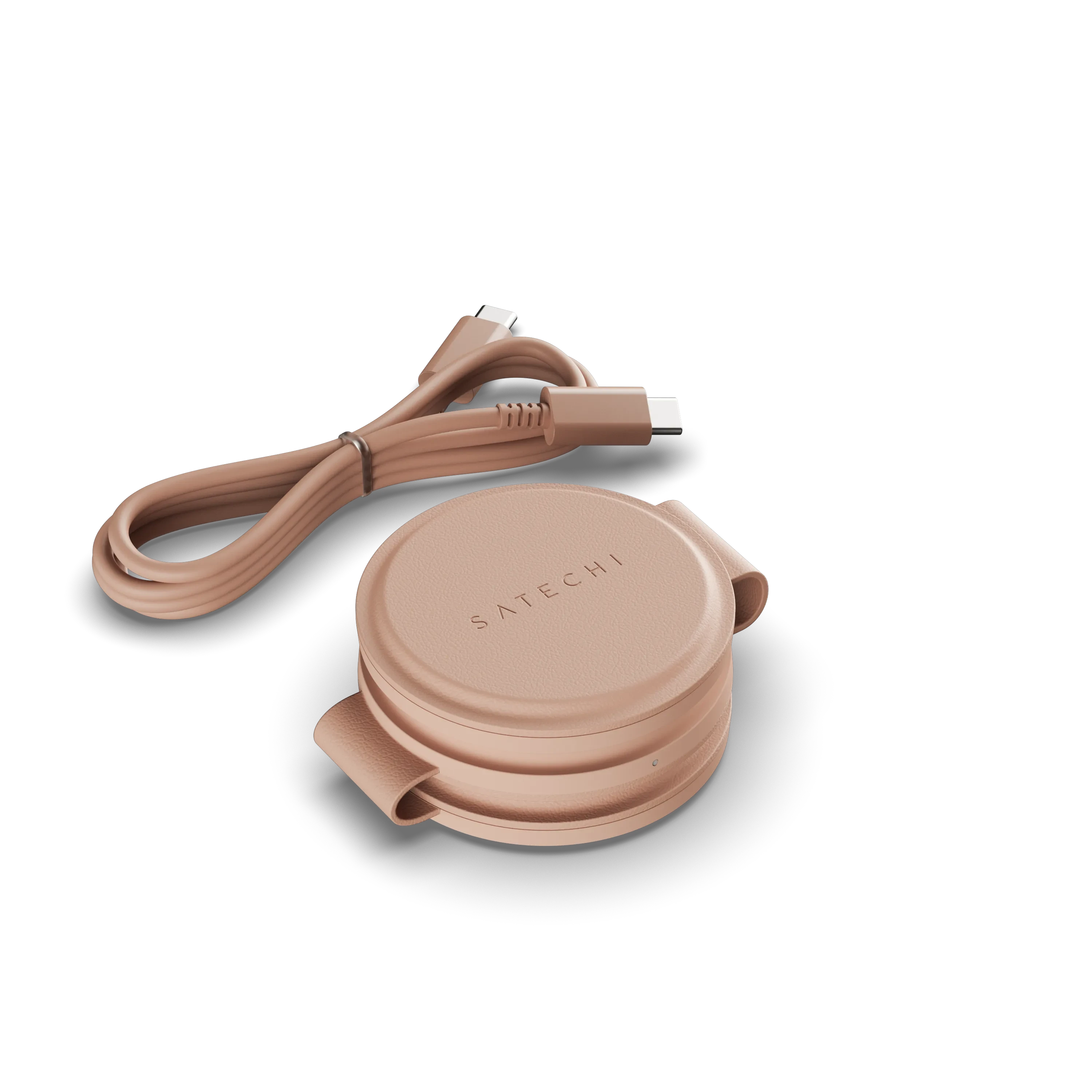 Bežični punjač SATECHI OntheGo 3-in-1 - Desert Rose-5