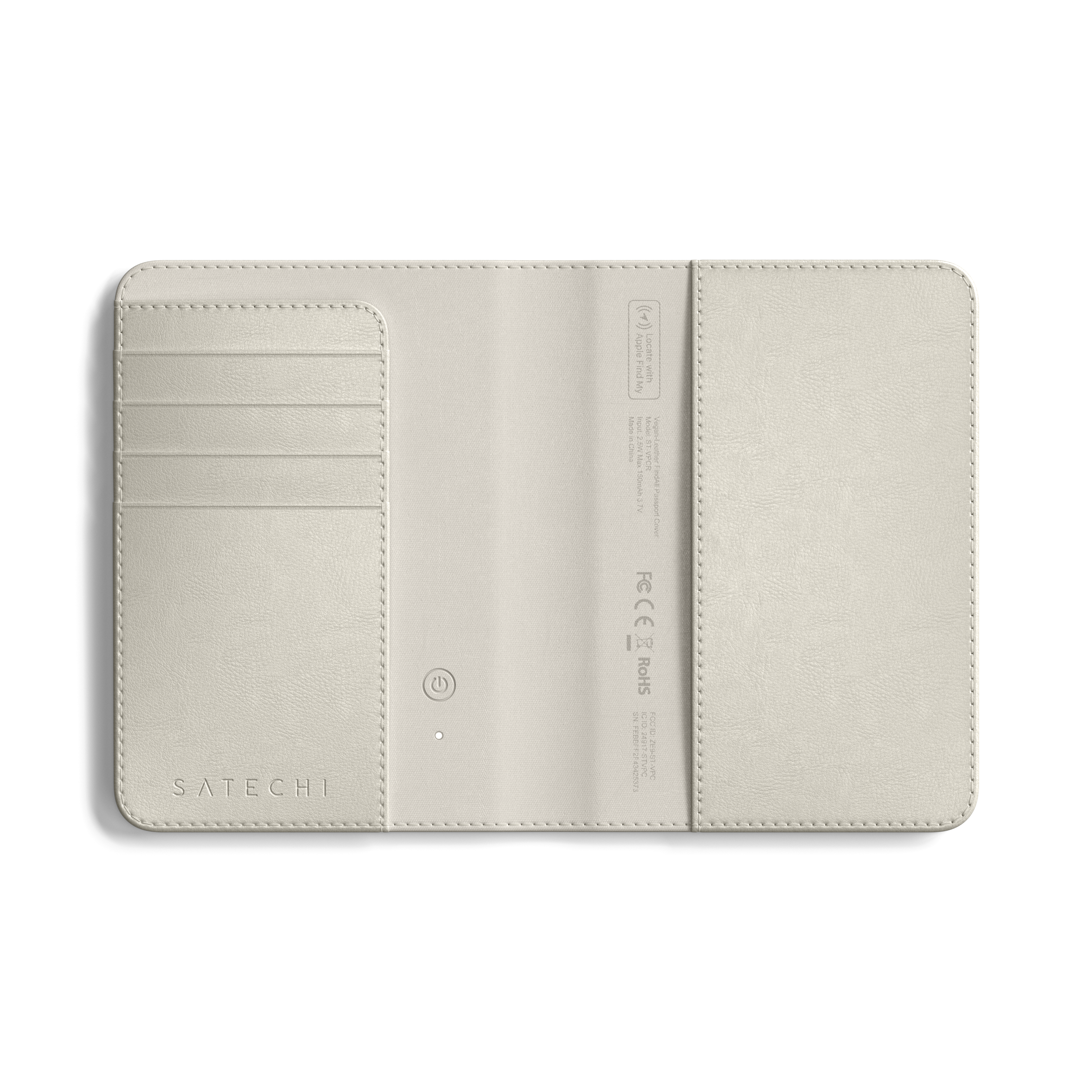 Putna torbica SATECHI Vegan-Leather FindAll Passport Cover - Sand-8