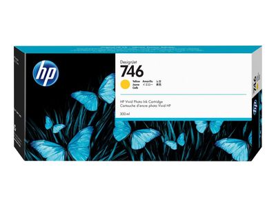 Tinta za printer HP 746 (P2V79A) Žuta, 300 ml, Original-1