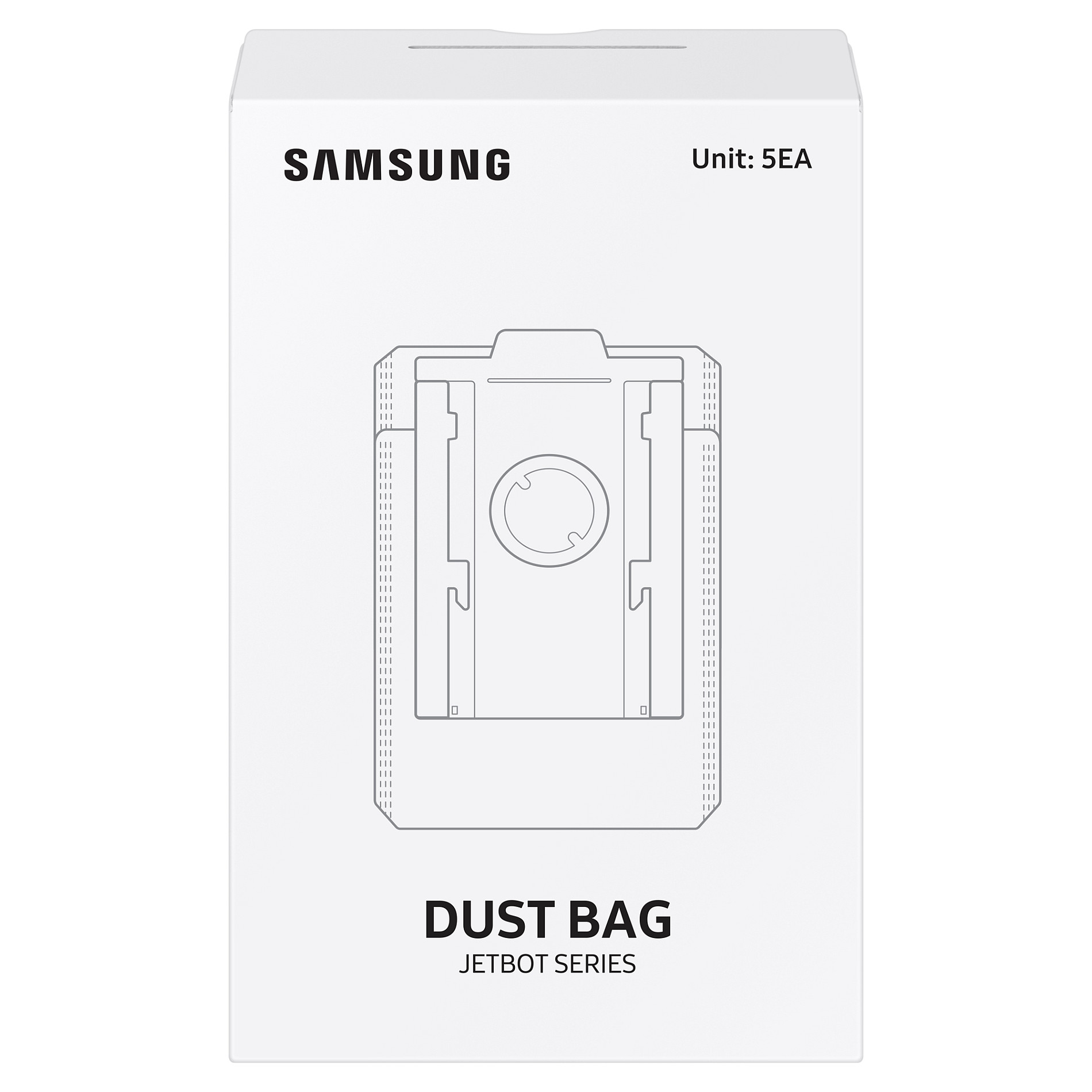Vreć za usis SAMSUNG Bespoke VCA-ADB952 (antibakterijska, 2L, 5 kom u pakiranju)-2