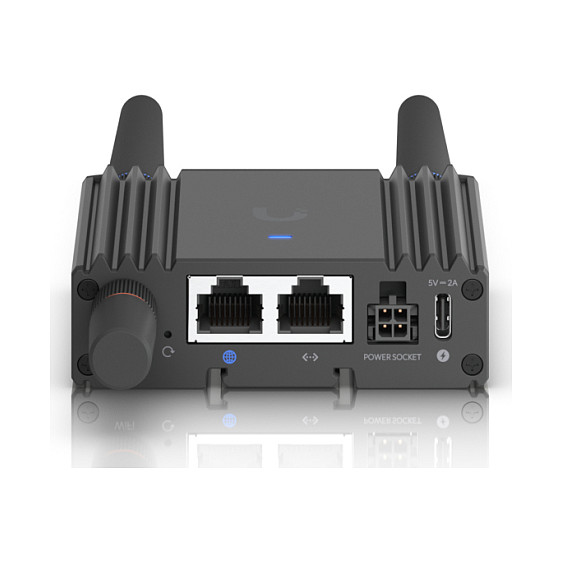 Router UBIQUITI UMR-Ultra LTE - ultrakompaktni, integrirani LTE, WiFi 4, 2 FE RJ45 porta, DIN šina, zidna montaža-5