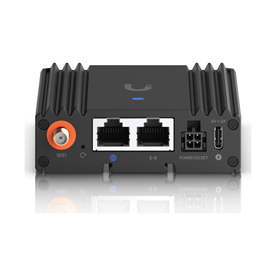 Router UBIQUITI UMR-Ultra LTE - ultrakompaktni, integrirani LTE, WiFi 4, 2 FE RJ45 porta, DIN šina, zidna montaža-6