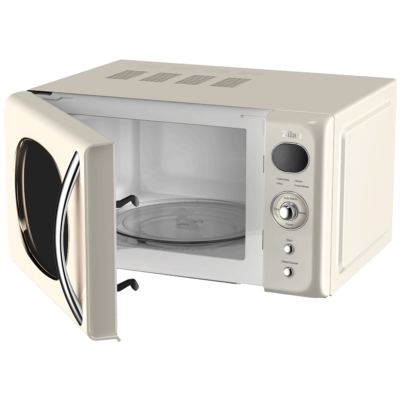 Zilan Mikrovalna pećnica, 700W, zapremina 20 lit., Retro - ZLN1245-3