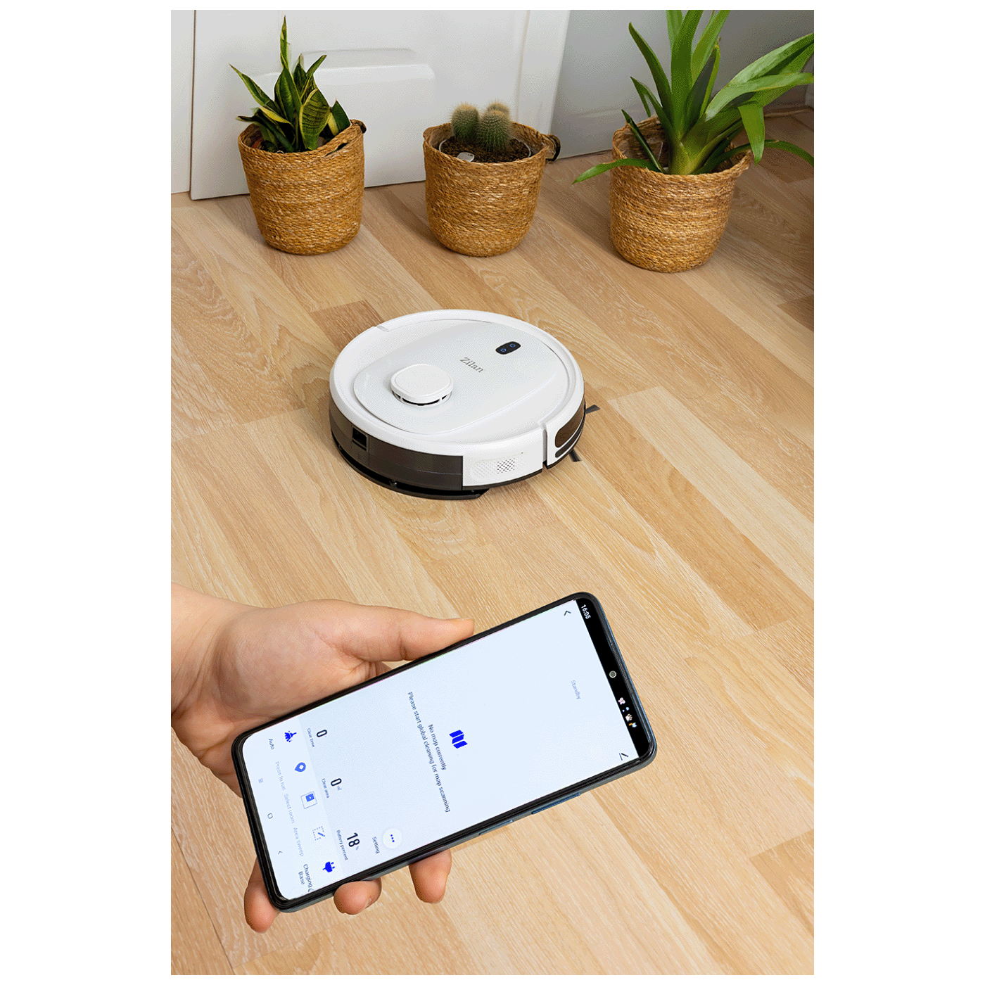 Zilan Robot usisavač, baterija 3200 mAh, WiFi - ZLN5400-8