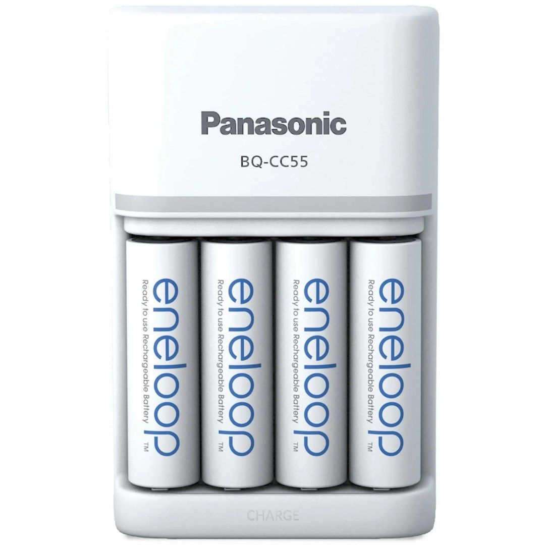 Punjač PANASONIC ŁADOWARKA SMARTPLUS + 4x AA ENELOOP 2000 mAh-2