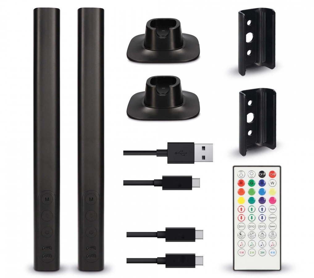 Lampa KSIX Lightbars SmartLED, 5W, 35 lumena, daljinski upravljač, RGBIC, WiFi-1