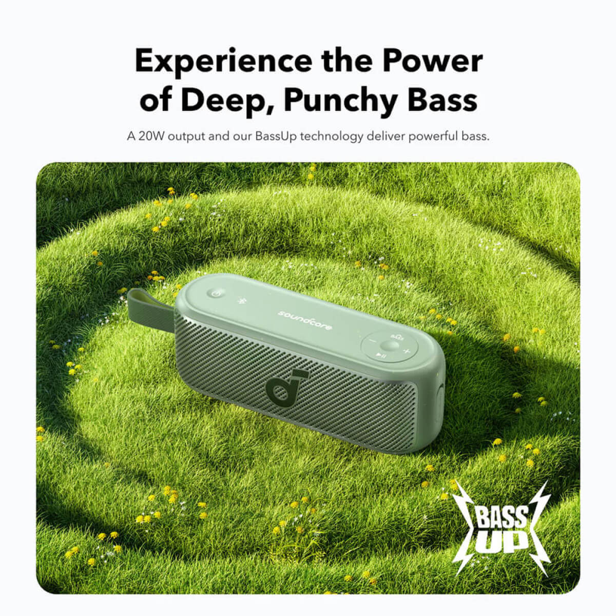 Bluetooth zvučnik ANKER Soundcore Motion 100 zeleni (IPX7 vodootporan, baterija 12h, Bluetooth)-5