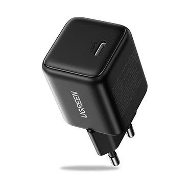Kućni punjač UGREEN, 20W, 2x USB-C, GaN, crni-2
