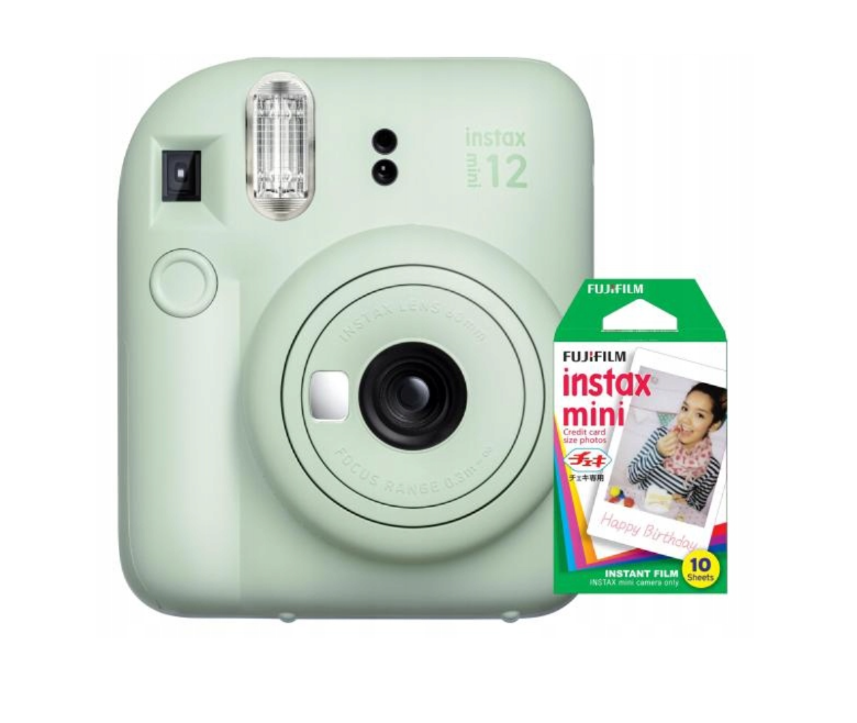 Fotoaparat FUJIFILM INSTAX Mini 12 Green + 10 Shot